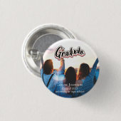 Abschluss Announcement Class 2023 Button (Vorne & Hinten)