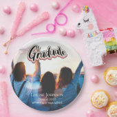 Abschluss Announcement Class 2023 Pappteller (Party)