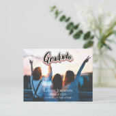 Abschluss Announcement Class 2023 Postkarte (Stehend Vorderseite)