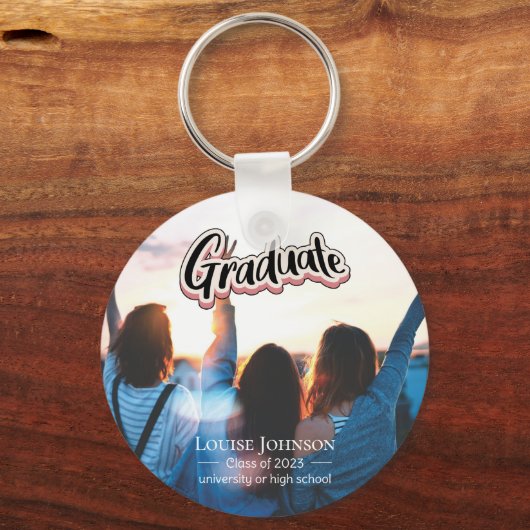 Abschluss Announcement Class 2023 Schlüsselanhänger (Vorderseite)