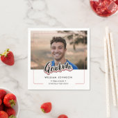 Abschluss Announcement Class 2023 Serviette (Beispiel)