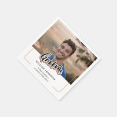 Abschluss Announcement Class 2023 Serviette (Ecke)