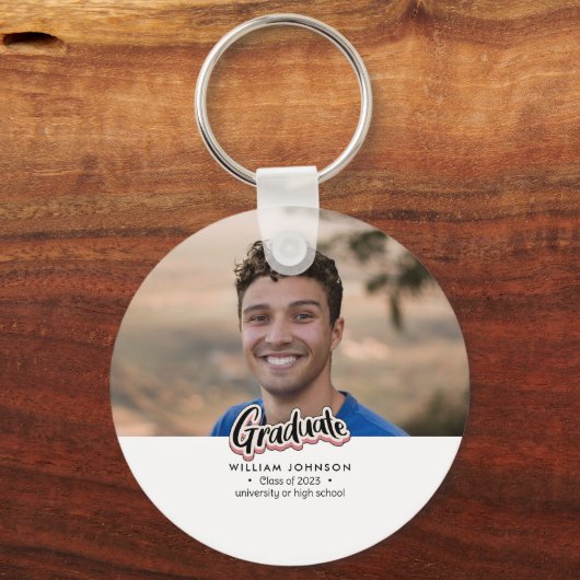 Abschluss Announcement Class of 2023 Schlüsselanhä Schlüsselanhänger (Vorderseite)