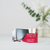 Abschluss-Announctions-Abschlusskarte - 2 x 3,5 Begleitkarte (Stehend Vorderseite)