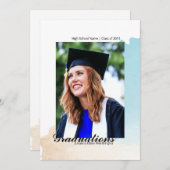 Abschluss-Announctions-Karte Ankündigung (Vorne/Hinten)