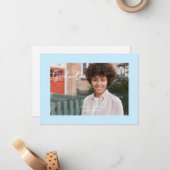 Abschluss-Announctions-Karte Mitteilungskarte (Vorderseite/Rückseite Beispiel)