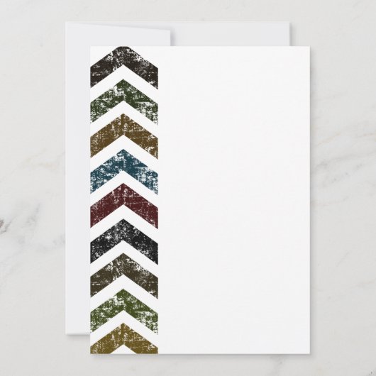 Abschluss Arrow Invitation Class of 2023 Einladung (Rückseite)