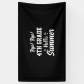 Abschluss Art | 4. Klasse Hallo Sommer Banner (Vertikal)