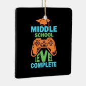 Abschluss Art | Abschluss der Mittelstufe Keramikornament (Rechts)