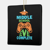 Abschluss Art | Abschluss der Mittelstufe Keramikornament (Links)