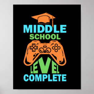 Abschluss Art   Abschluss der Mittelstufe Poster