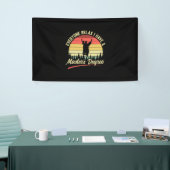 Abschluss Art | Ich habe einen Master-Abschluss Banner (Messeveranstaltung)