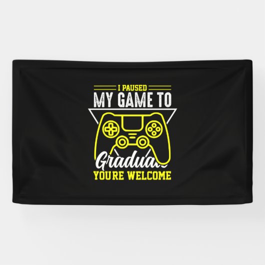 Abschluss Art | Ich habe mein Spiel zum Abschluss  Banner (Horizontal)