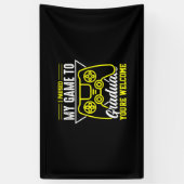 Abschluss Art | Ich habe mein Spiel zum Abschluss  Banner (Vertikal)