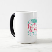 Abschluss Art | Jetzt mit einem Grad heißer Verwandlungstasse (Vorderseite Links)