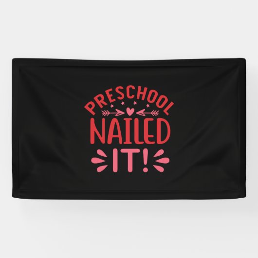 Abschluss Art | Preschool Nails Banner (Horizontal)