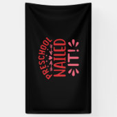 Abschluss Art | Preschool Nails Banner (Vertikal)