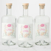 Abschluss Artist Monogram Alkoholflaschenetikett (Flaschen)