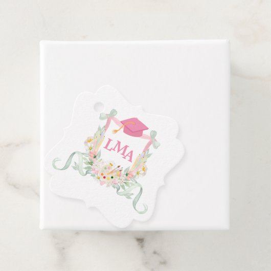 Abschluss Artist Monogram Geschenkanhänger (Beispiel)