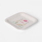 Abschluss Artist Monogram Pappteller (Gewinkelt)