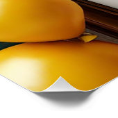 Abschluss Artwork mit Balloons Poster (Ecke)