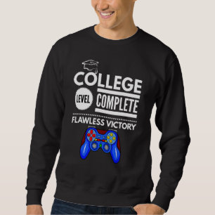 Abschluss auf Hochschulniveau Vollständiger Sieg L Sweatshirt