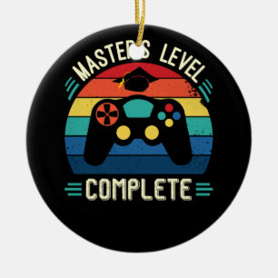 Abschluss auf Masterniveau, Abschlussgeschenk, Mas Keramik Ornament