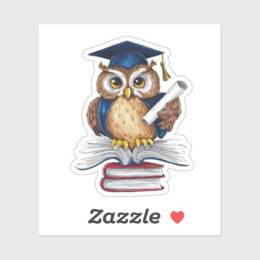 Abschluss Aufkleber (Blatt)