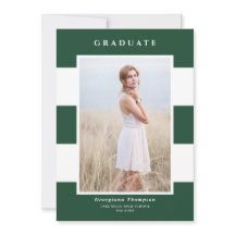 Abschluss aus Foto-Muster (grün und weiß)