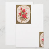 Abschluss aus Mama und Vater Briefpapier (Vorne/Hinten)