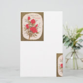Abschluss aus Mama und Vater Briefpapier (Stehend Vorderseite)