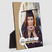 Abschluss aus vergoldetem Rahmen für Foto (Seite)