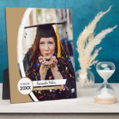 Abschluss aus vergoldetem Rahmen für Foto (Seite)