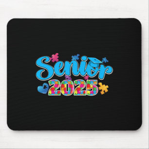 Abschluss Autistischer Student Senior 2025 Autismu Mousepad