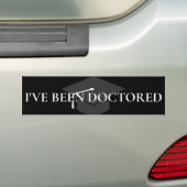 Abschluss Autoaufkleber für Phd-Doktorat (Auf Auto)