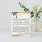 Abschluss Baccalaureate IF von Rudyard Kipling Postkarte (Stehend Vorderseite)