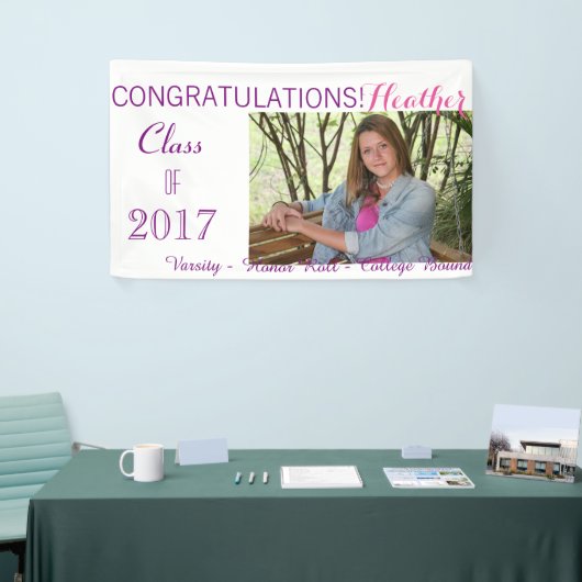 Abschluss Banner (Messeveranstaltung)