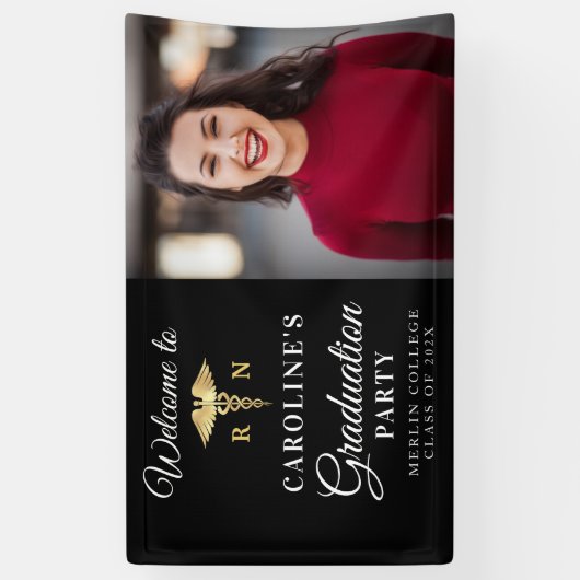 Abschluss-Banner Banner (Vertikal)