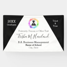 Abschluss Banner Wasserfarbe Aussehen HAMbyWG