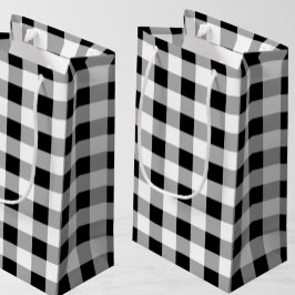 Abschluss-BBQ-Gingham Kleine Geschenktüte
