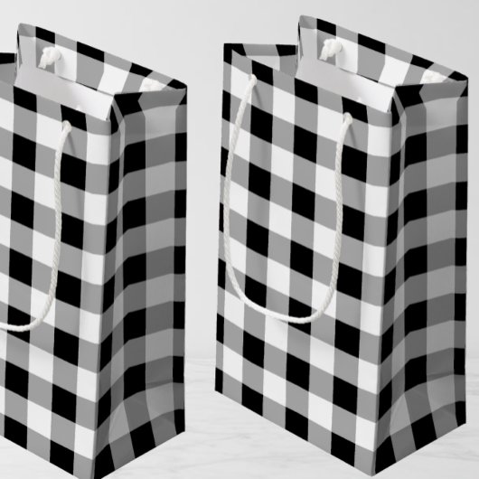 Abschluss-BBQ-Gingham Kleine Geschenktüte