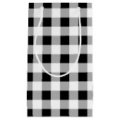 Abschluss-BBQ-Gingham Kleine Geschenktüte (Vorderseite)