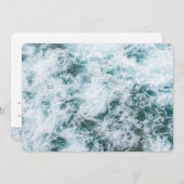 Abschluss Beach Party Einladung (Vorne/Hinten)