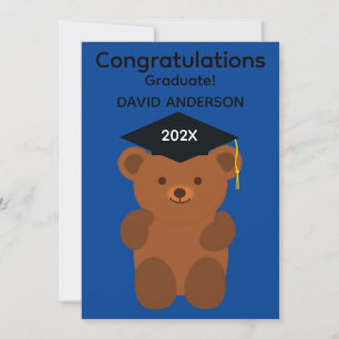 Abschluss Bear #1 - Flachbildschirm Mitteilungskarte