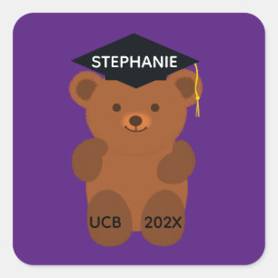Abschluss Bear #1 Stickers