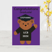 Abschluss Bear #2-2 Karte (Gelbe Blume)