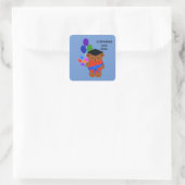 Abschluss Bear #3-2 Stickers (Tasche)