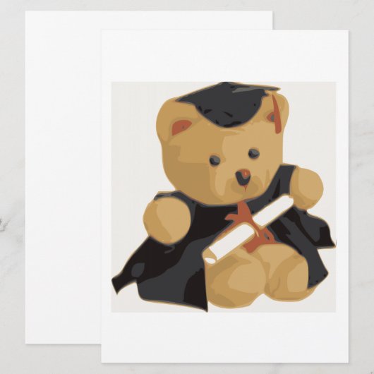 Abschluss Bear Ankündigung (Vorne/Hinten)