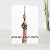 Abschluss Bear Karte (Rückseite)