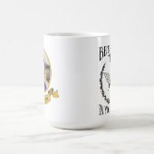 Abschluss Bee-Leve in Ihrer Reise Biene Grad Kaffeetasse (Mittel)